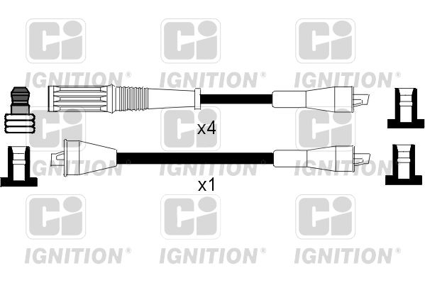 QUINTON HAZELL Augstsprieguma vadu komplekts XC368